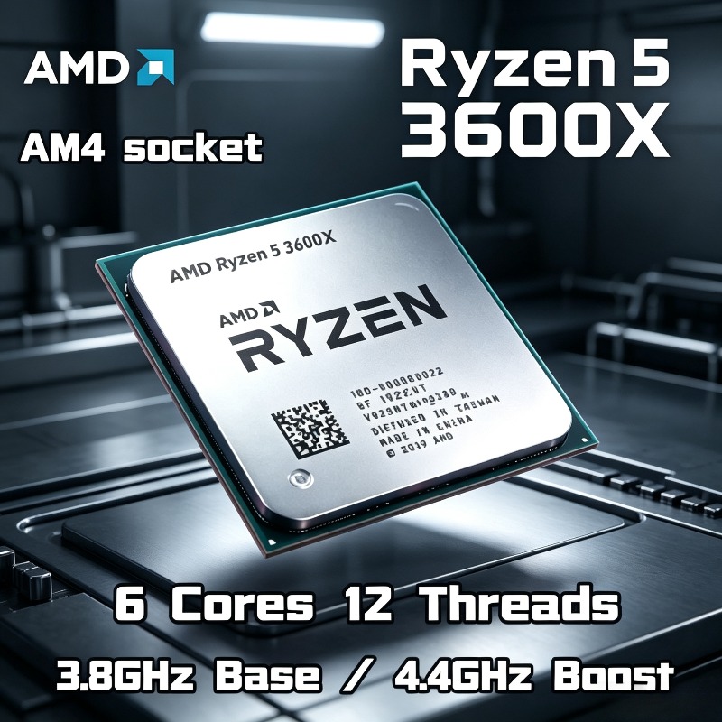 Amd Cpu Ryzen 5 - معالج AMD Ryzen 5 3600X جديد