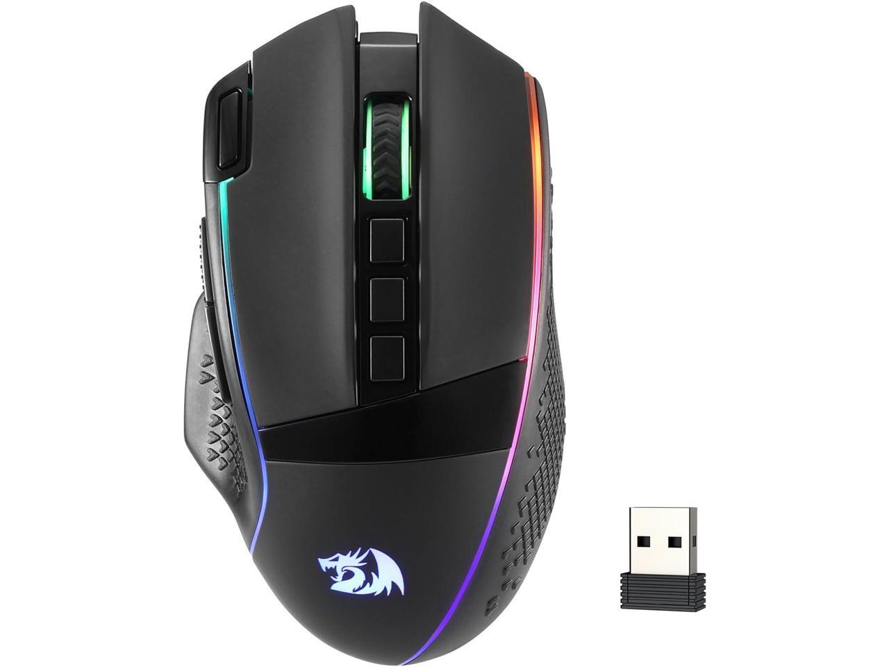 Es5 Esports Rgb Gaming Mouse - ماوس ألعاب لاسلكي Redragon M991، 26000