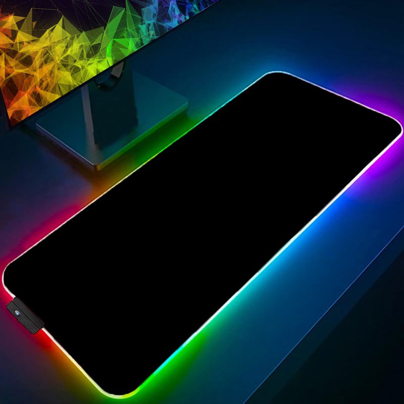Es5 Esports Rgb Gaming Mouse - لوحة ماوس بإضاءة خلفية، لون موحد،