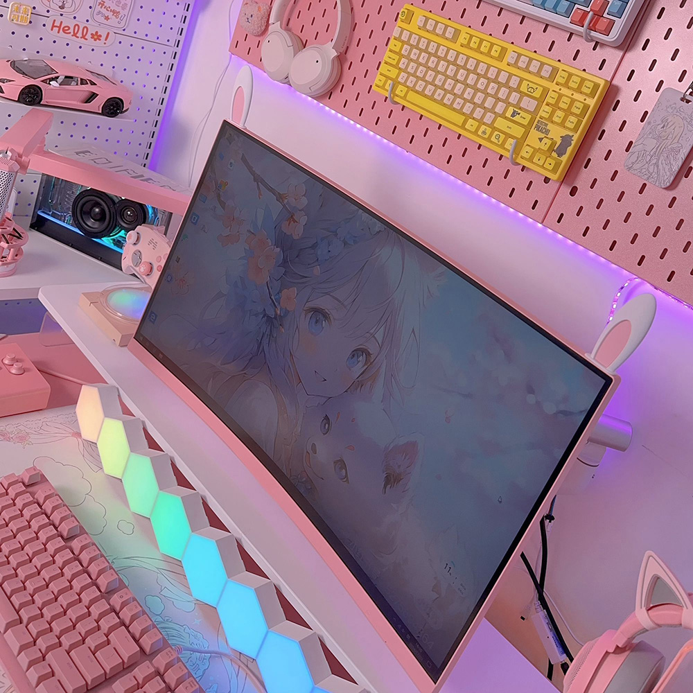 آذان أرنب عرض ديكور لطيف غرفة  - مراجعة Esports Gaming Room وسعره