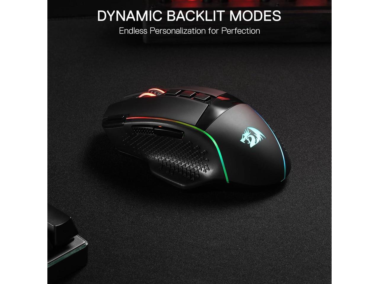 ماوس ألعاب لاسلكي Redragon M99 - مراجعة Es5 Esports Rgb Gaming Mouse وسعره
