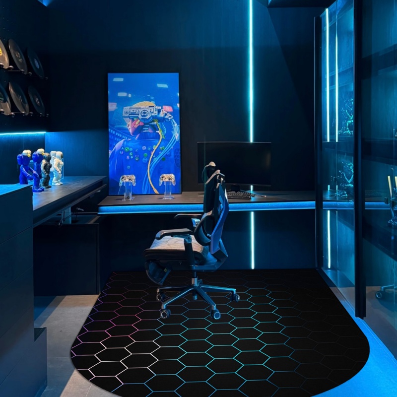 سجادة أرضية للألعاب الإلكتروني - مراجعة Esports Gaming Room وسعره