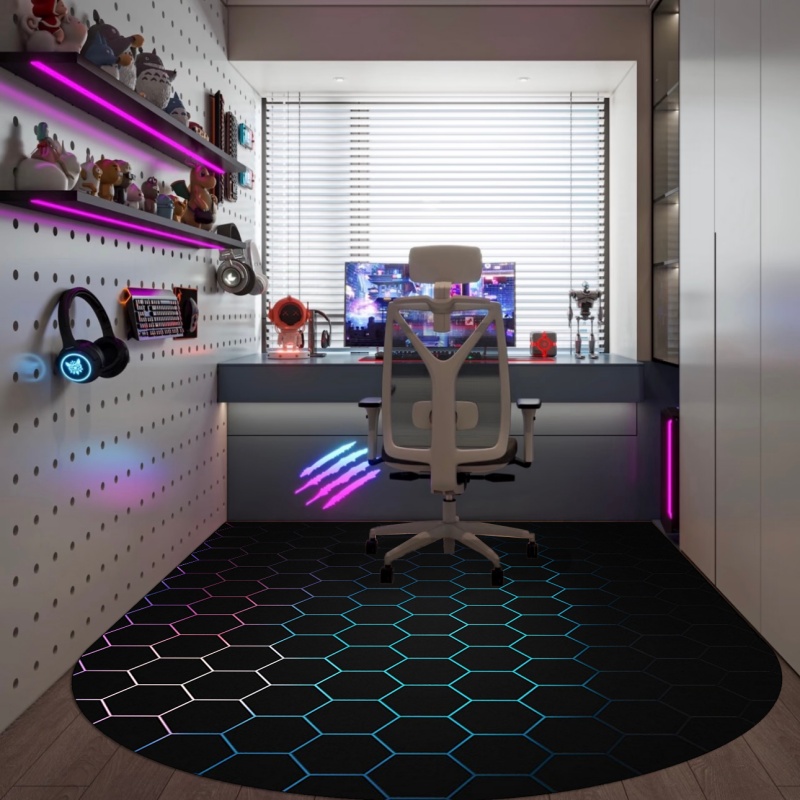 سجادة أرضية للألعاب الإلكتروني - مراجعة Esports Gaming Room وسعره