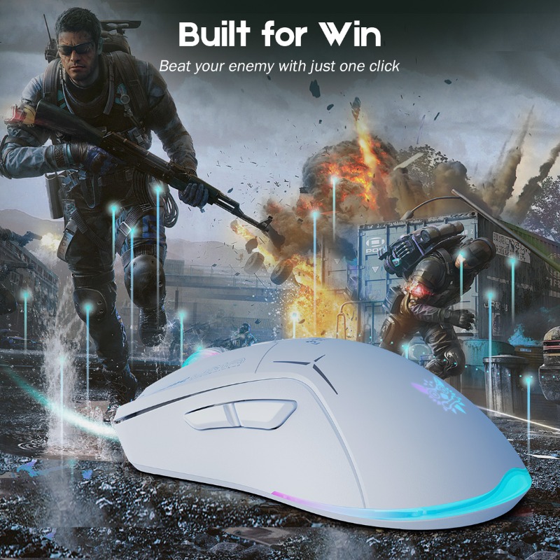 فأرة ألعاب ONIKUMA CW917 لاسلك - مراجعة Es5 Esports Rgb Gaming Mouse وسعره