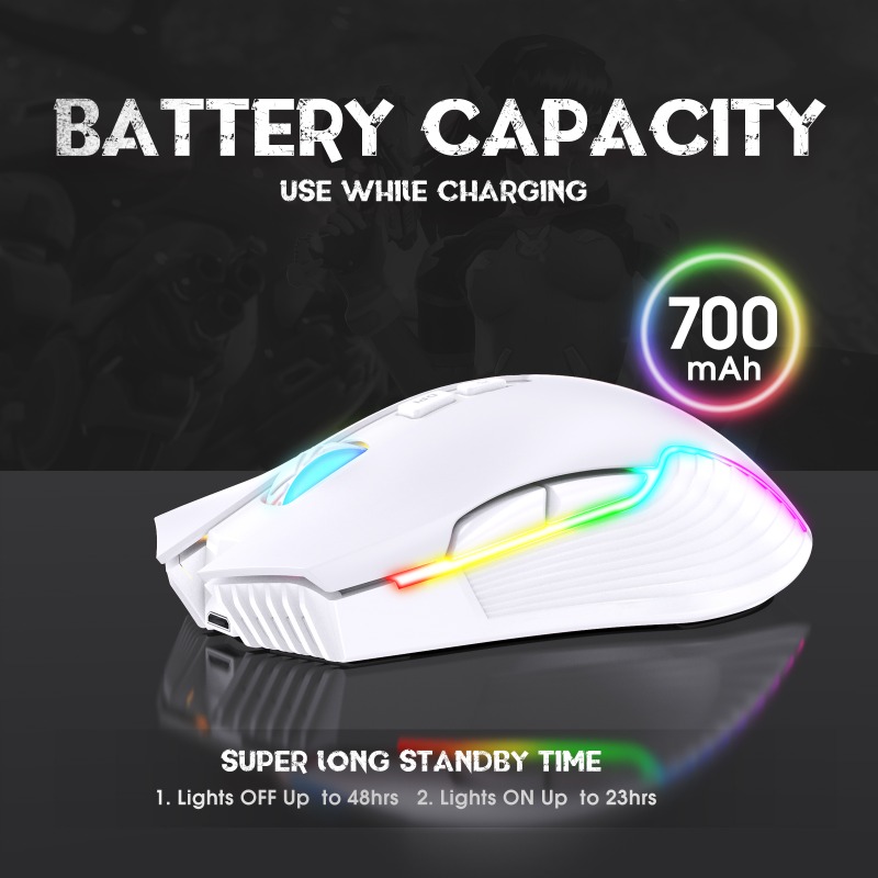 فأرة ألعاب لاسلكية ONIKUMA CW9 - مراجعة Es5 Esports Rgb Gaming Mouse وسعره