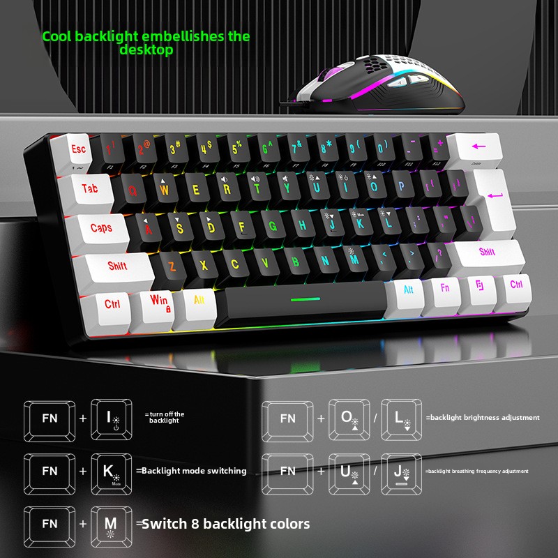 مجموعات لوحة مفاتيح وماوس للأل - مراجعة Es5 Esports Rgb Gaming Mouse وسعره