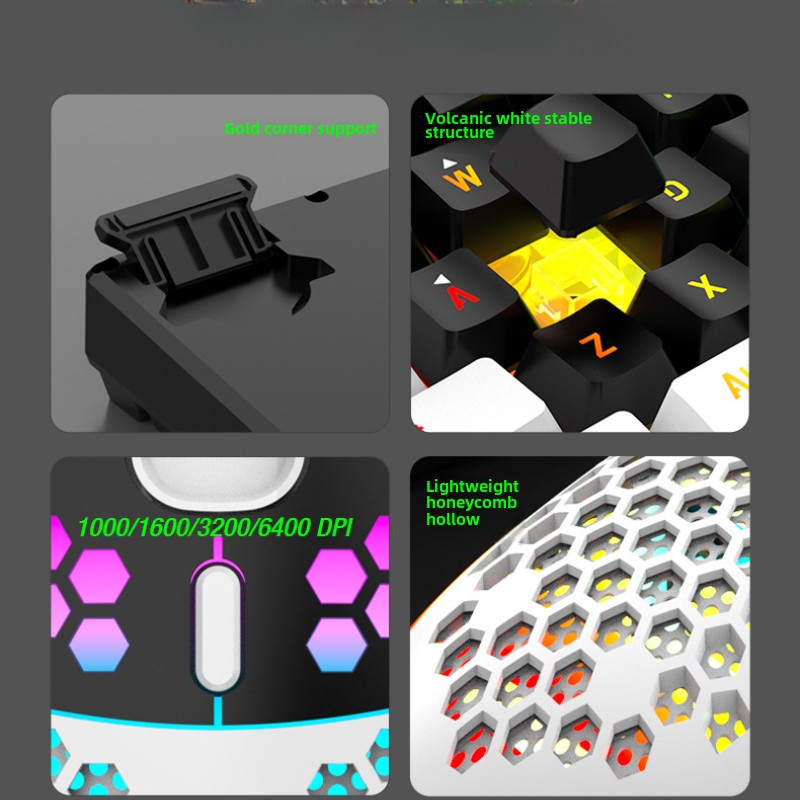 مجموعات لوحة مفاتيح وماوس للأل - مراجعة Es5 Esports Rgb Gaming Mouse وسعره